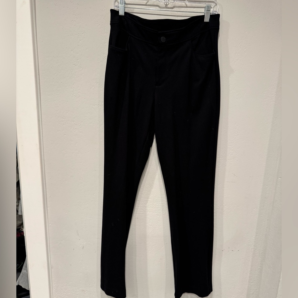 Womens Black Pants ponte